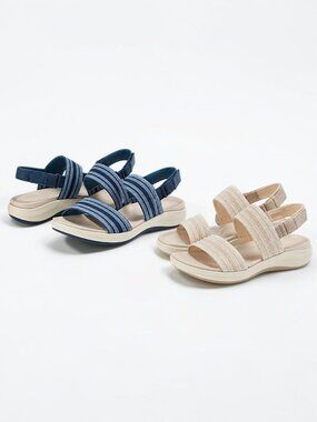 Easy Spirit Tristen9 Sandals 2 PAIR BUNDLE – Women’s 7.5 Wide - NEW in BOXES